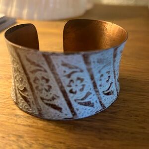 Copper cuff bracelet